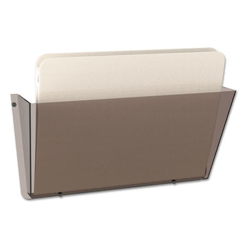 deflecto® Unbreakable Docupocket Wall File, Letter, 14 1-2 X 3 X 6 1-2, Smoke freeshipping - TVN Wholesale